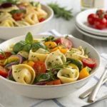 Italian Tortellini and Veggie Pasta Salad
