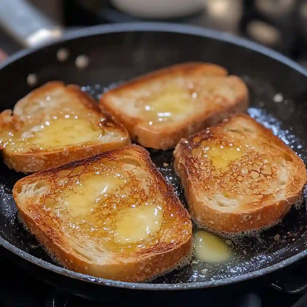 toasting bread for bulldog toast