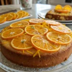 Spanish orange cake