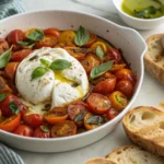 roasted tomato burrata dip