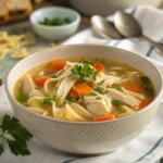 chicken noodle soup homemade