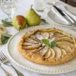 pear galette