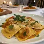 pumpkin ravioli
