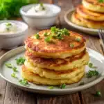 LEFTOVER MASHED POTATO PANCAKES