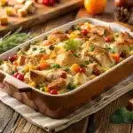 LEFTOVER TURKEY CASSEROLE