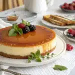 caramel cheesecake