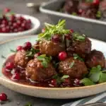 cranberry meatballs