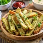 AIR FRYER ZUCCHINI FRIES