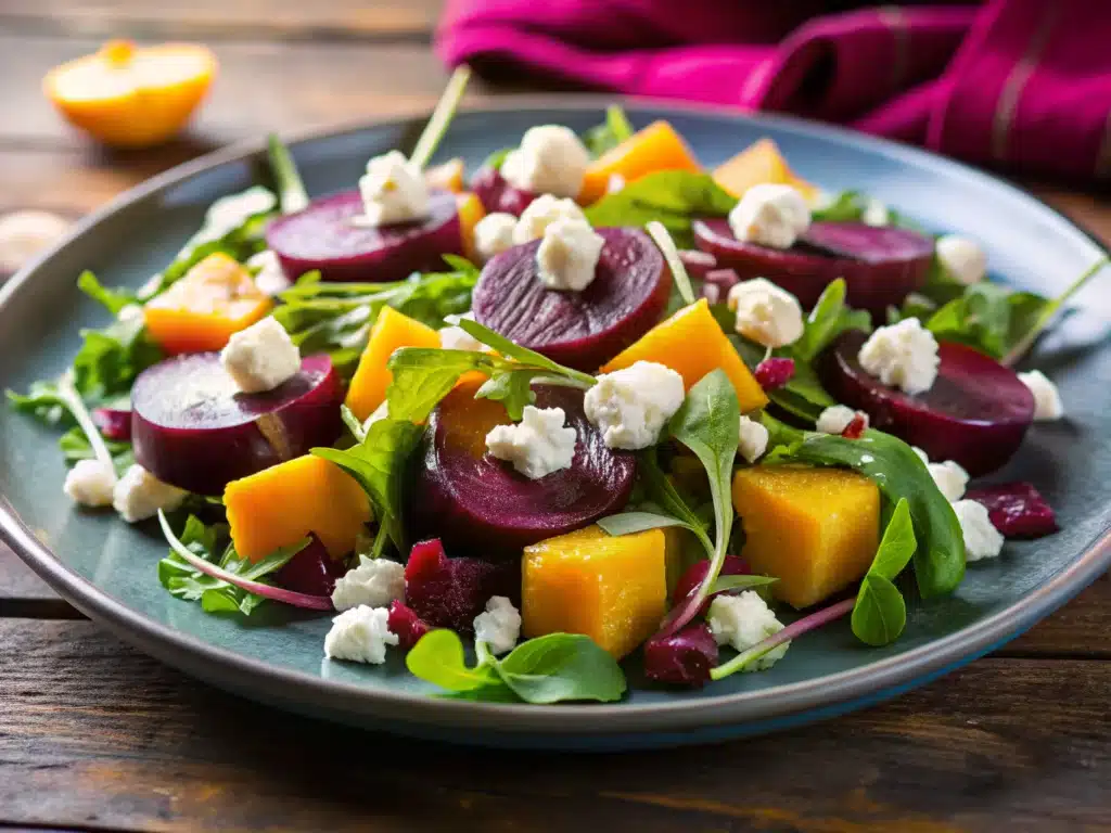 BEET GOAT CHEESE SALAD