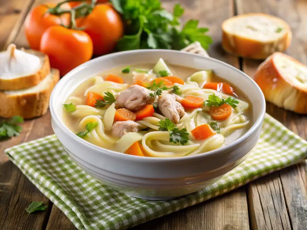 CHICKEN NOODLE SOUP