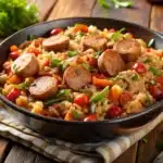 CHICKEN SAUSAGE JAMBALAYA