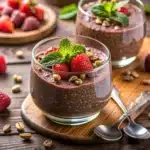 CHOCOLATE CHIA PUDDING