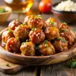 HONEY GARLIC MEATBALLS