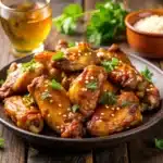 HONEY GARLIC WINGS