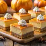 PUMPKIN CHEESECAKE BARS