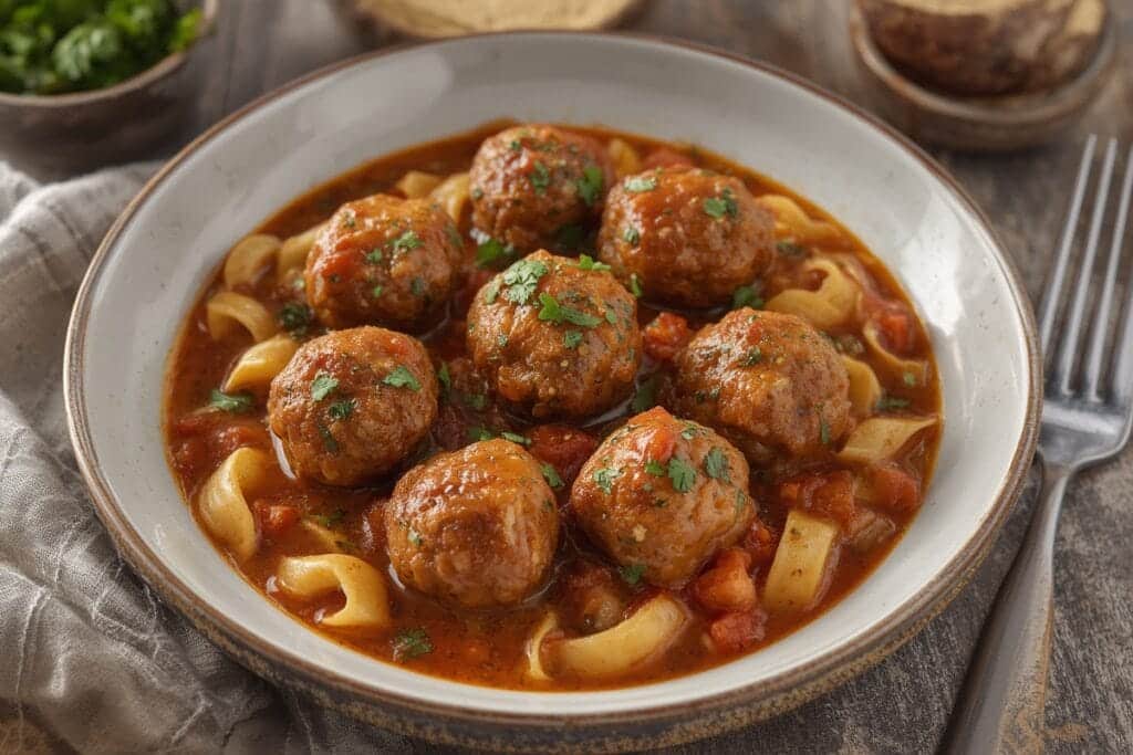 SLOW COOKER MEATBALLS