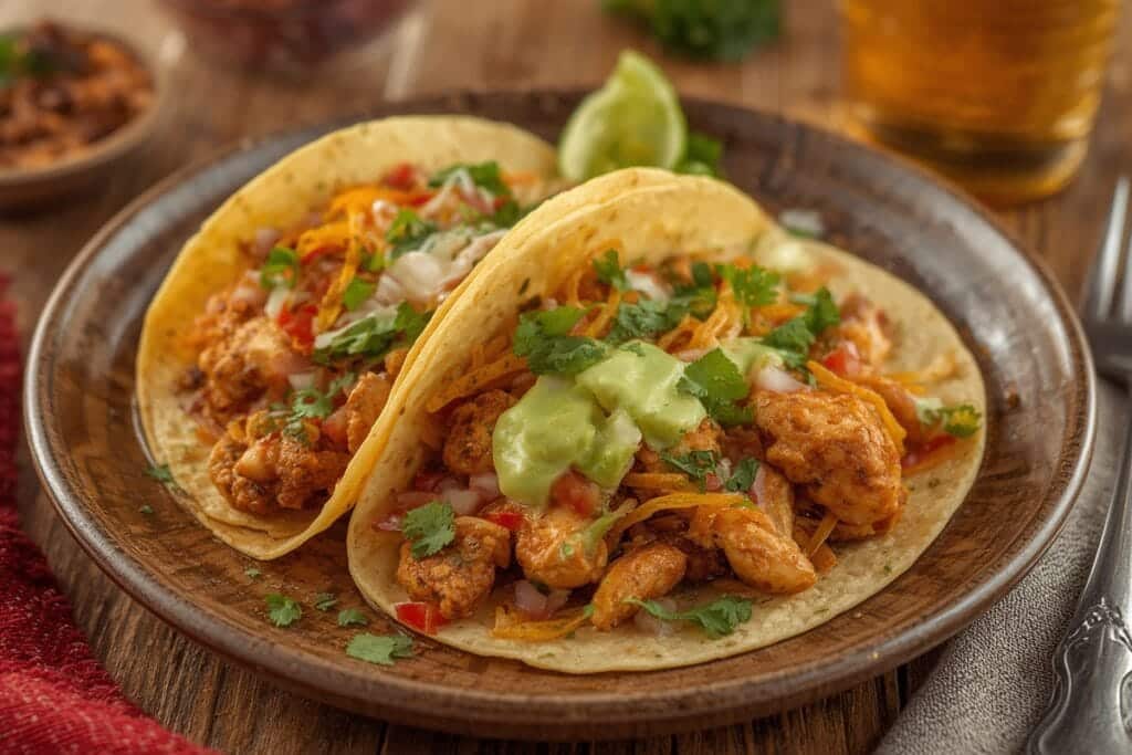 CHICKEN TACOS