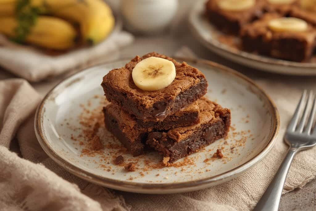 BANANA BROWNIES