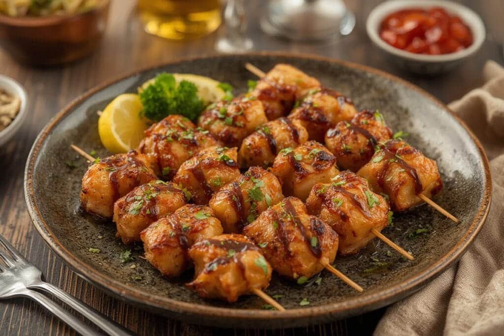 CHICKEN SKEWERS