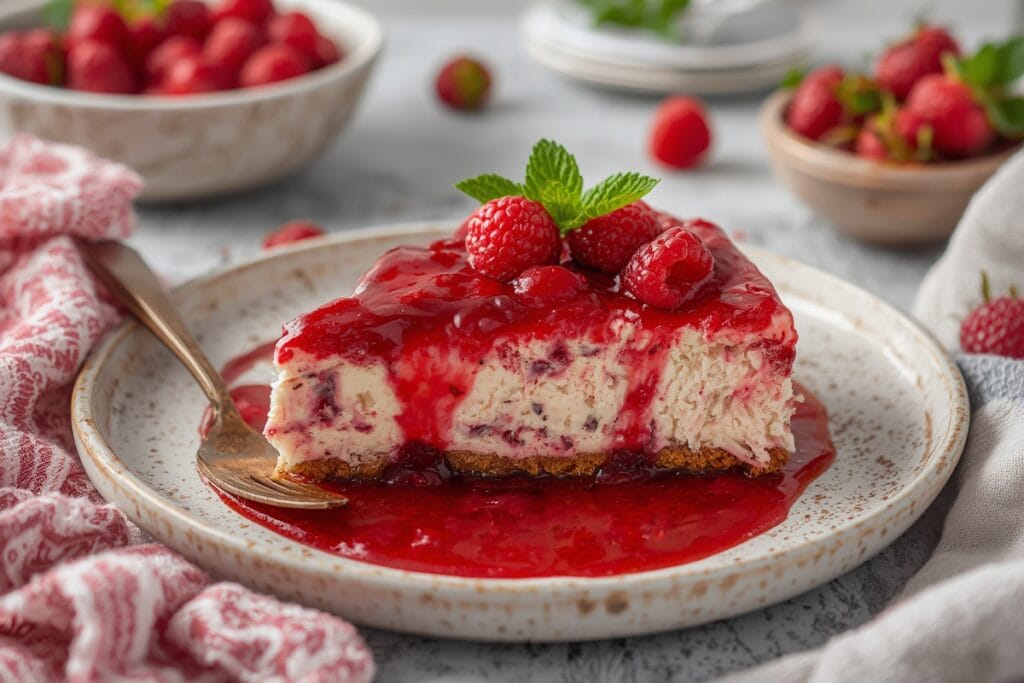 RASPBERRY CHEESECAKE