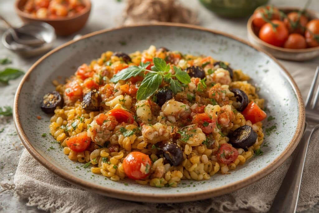 MEDITERRANEAN LENTIL SALAD