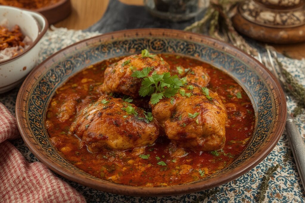 MOROCCAN CHICKEN TAGINE