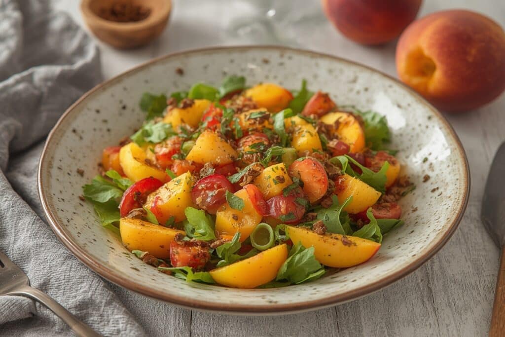 PEACH SALAD