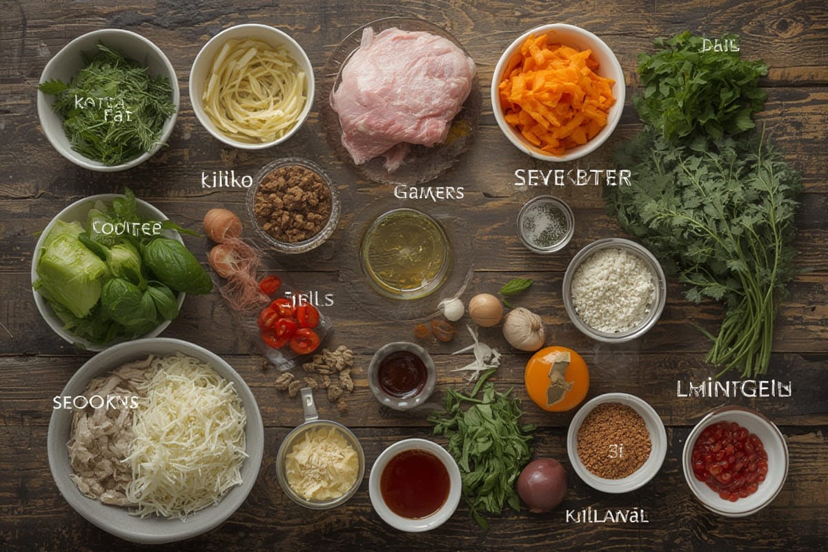 Turkey Soup Ingredients